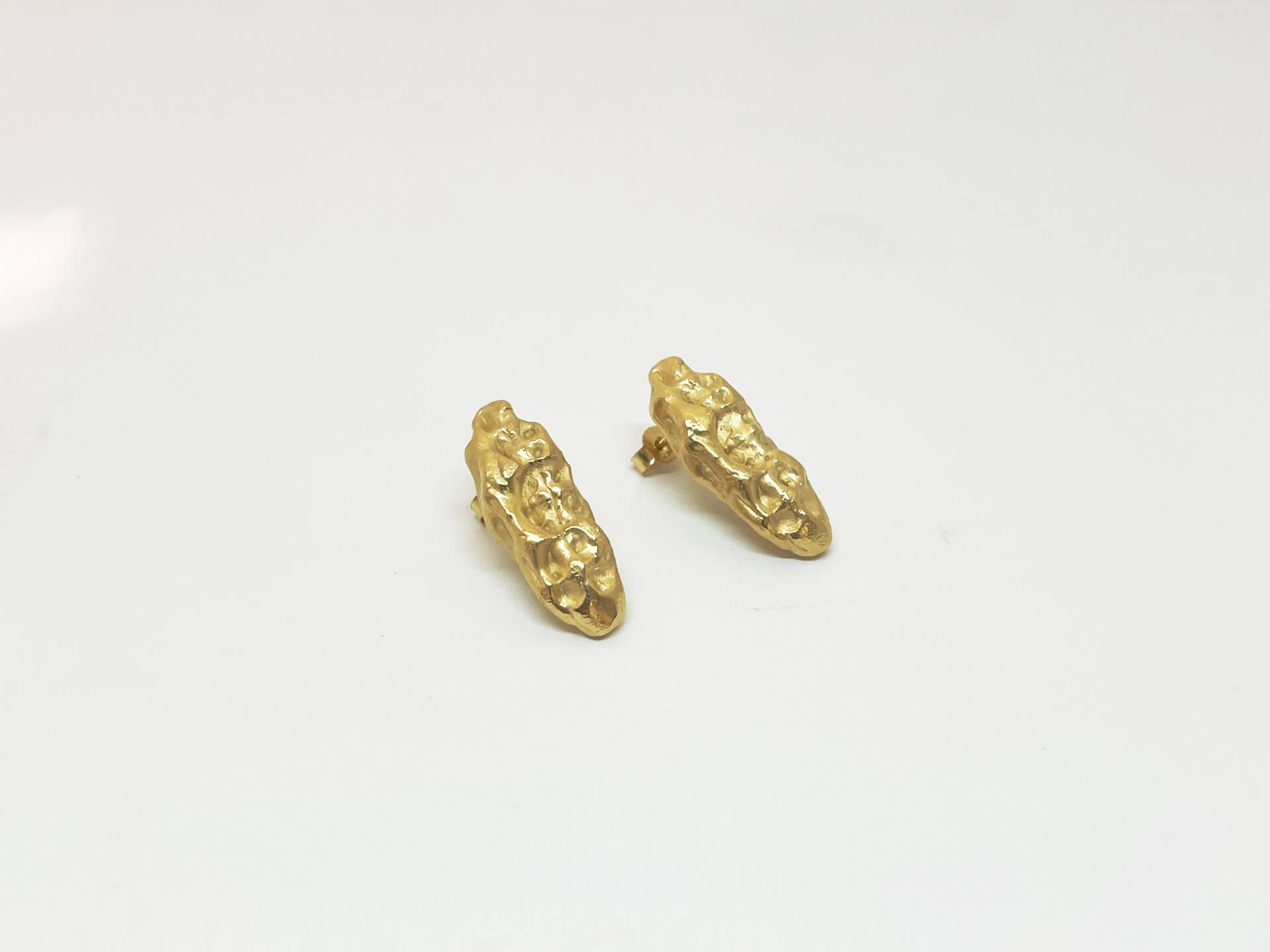 Boucles Chewing-gum dorées