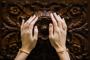 Bracelet Pépite doré à l'or fin